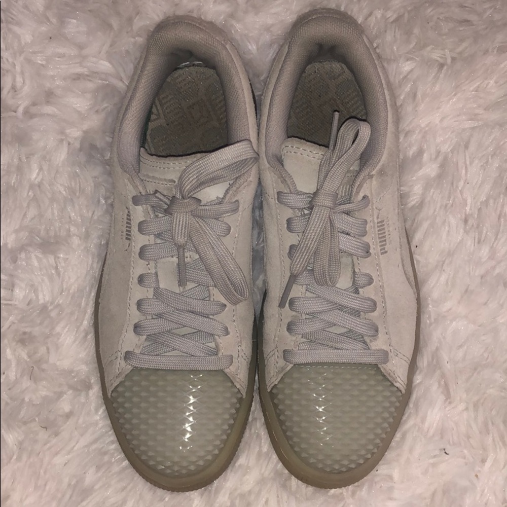 Spiked front suede PUMA sneakers